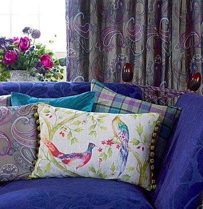 английская ткань Katrine Cashew  - 1