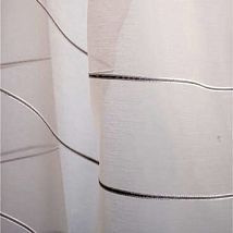 Фото: тюль в полоску светлого оттенка Bivi CS 45- Ампир Декор