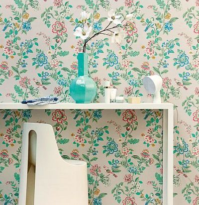 обои с цветочным рисунком 375060  - 1