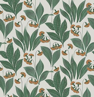 Обои с абстрактным рисунком одуванчика TUL205 Khroma Zoom