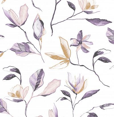 Обои с крупными  цветами ZEN006 Khroma Zoom