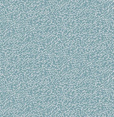 обои голубые с кораллами 70063 Hookedonwalls