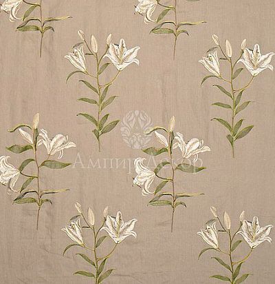 Английские ткани цветы лилии DAPGLU-301 Sanderson