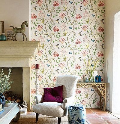 обои с растительным дизайном 213388 Sanderson - 2