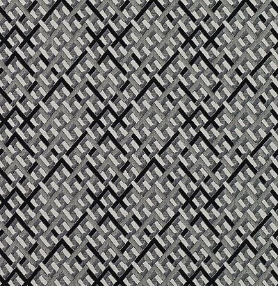 ткань из хлопка с геометрией Z351/02 Barney Zinc