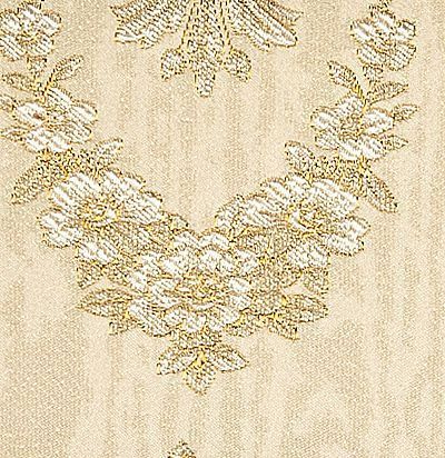 обои с полосой и цветами M8273/8020 