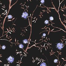 Фото: Обои рулонные цветочные кусты SUM205- Ампир Декор