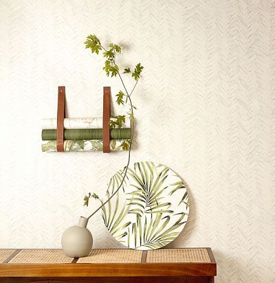 Обои современные дизайнерские листья пальмы LOT501 Khroma Zoom - 1