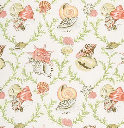 Ткань Thibaut Biscayne F95745 Sumba shell Cream 