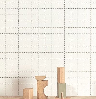 Обои для детской комнаты в клетку  HAP903 Khroma Zoom