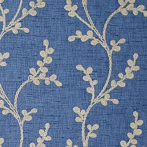 Фото: Ткань для портьеры с вышивкой Sevati Cornflower- Ампир Декор