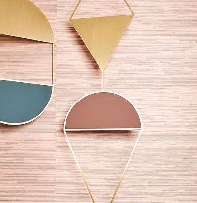 Обои  розовые из сизаля 40300 ARTE - 1