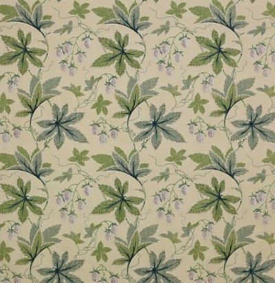 Английский лен F4332/03 Lindon Leaf Green Colefax and Fowler