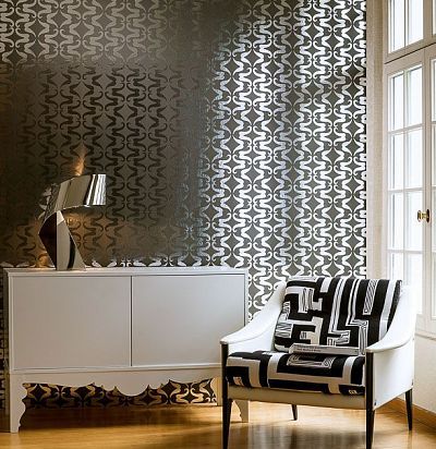 обои с металлизированными усами FP1062 ARTE - 1