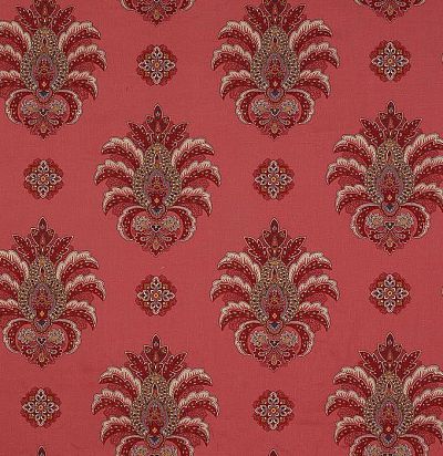Портьерная ткань с вышитым узором F4128/01 Colefax and Fowler