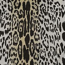 Фото: бархатная ткань с леопардовым орнаментом 10497.02 Velours Leopard- Ампир Декор