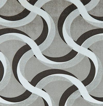 ткань современная плотная бархатная с крупным узором 15475-994 Zimmer+Rohde