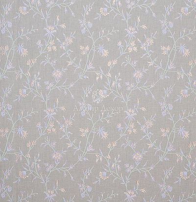 Тюль с цветочным рисунком 10315-4 Heather Sedge / Lilac Morton Young & Borland