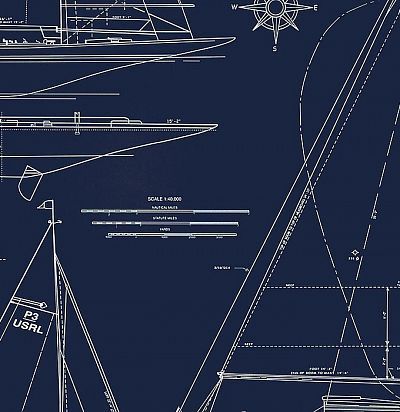 Обои для стен с кораблями PLWP-62220 