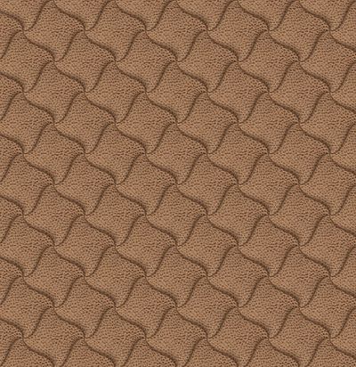 Стеганые обои светло-коричневые дизайн клевер 10-003-008-00 