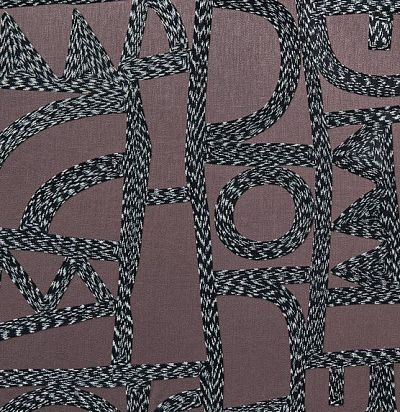 ткань современная плотная  с крупным узором 10874-496 Zimmer+Rohde