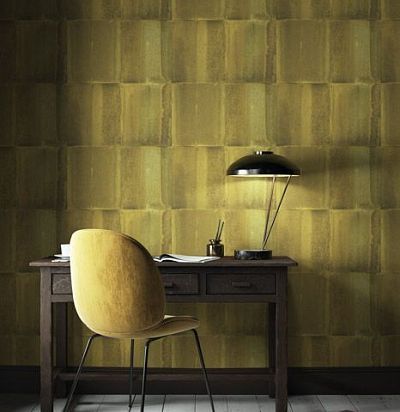 обои оливкового оттенка EAR405 Khroma - 1