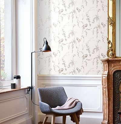 Обои с акварельными растениями LAV501 Khroma Zoom - 1