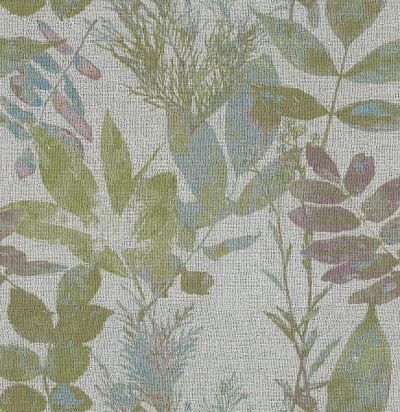 ткань современная с растительным узором с утяжелителем 8004-184 ADO