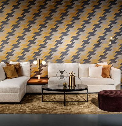 Обои с диагональной геометрией 48542 ARTE - 1