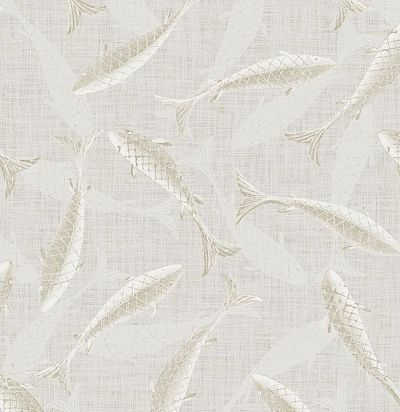 обои с рыбами светлые IUM001 Khroma