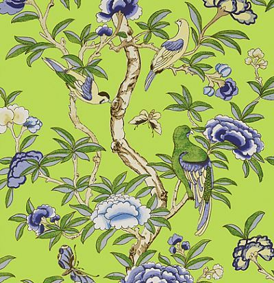 Обои Thibaut Imperial Garden T14225 Giselle Green 