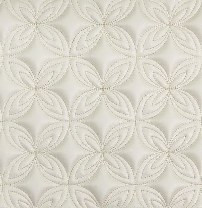 Стеганые обои слоновой кости дизайн Амулет 10-011-020-20 