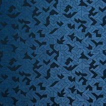Фото: Французская ткань 10648.63 Origami Blue Iris- Ампир Декор