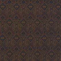 Фото: обои коричнево-черные T6079 Navy- Ампир Декор