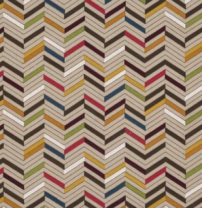 хлопковая ткань FD739/T70 Carousel Spice /Plum Mulberry