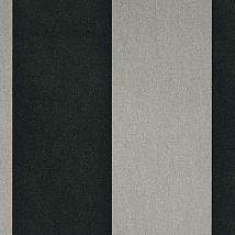 Фото: обои серые с флоковой полосой 18104- Ампир Декор
