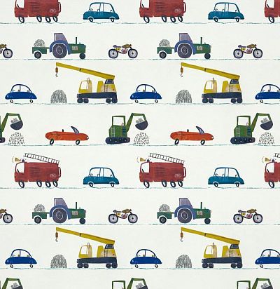 Обои для детской комнаты Машины 112643 Harlequin