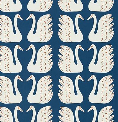 Обои современные  белые лебеди 112797 Scion - 1