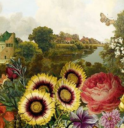 Панно с Лесным пейзажем и цветами DGKEN2021 Khroma - 1