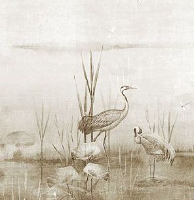 панно с цаплями DGIUM1022 Khroma