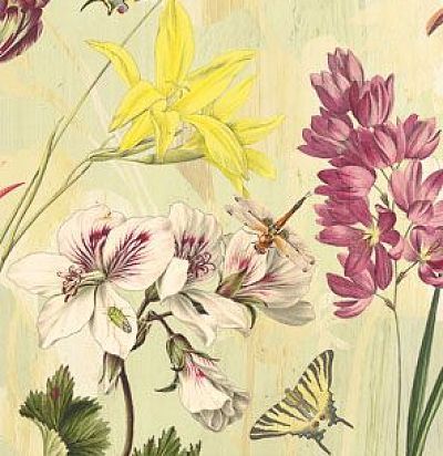 Панно с крупными цветами DG2ELI1023 Khroma