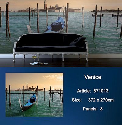 Обои KT Exclusive Metropolis 871013 Venice KT Exclusive