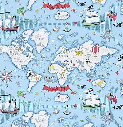 обои с картой сокровищ 214038 Sanderson