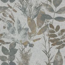 Фото: ткань современная с растительным узором с утяжелителем 8004-193- Ампир Декор