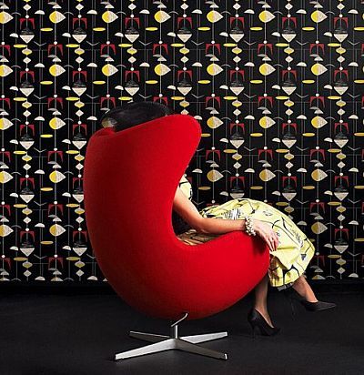 обои в ретро-стиле 210214 Sanderson - 1