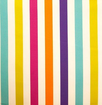 яркая ткань из хлопка в полоску Rodeo 21 