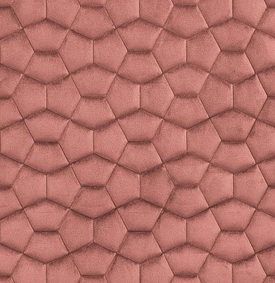 Стеганые обои  бежево-розовые дизайн космос 20-007-122-27 