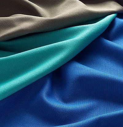 однотонная негорючая ткань для портьер Bahama CS 08  - 1