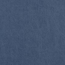 Фото: однотонная синяя ткань из льна BF10547/680- Ампир Декор
