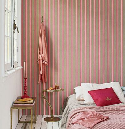 Обои с полоской шеврон 300131  - 1